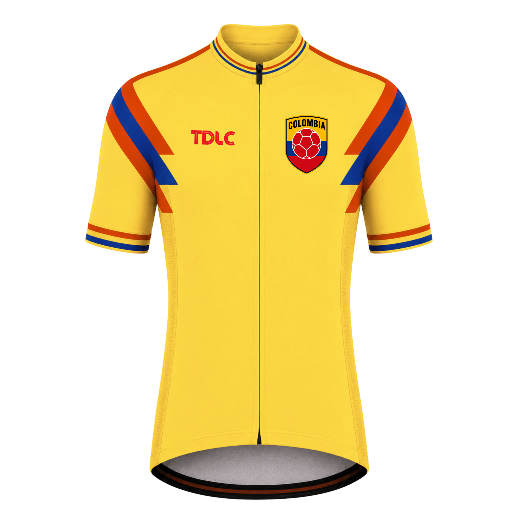 Colombia 1990 Valderrama #10 retro cycling jersey