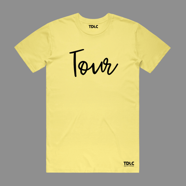 Camiseta TDLC Le Tour premium yellow