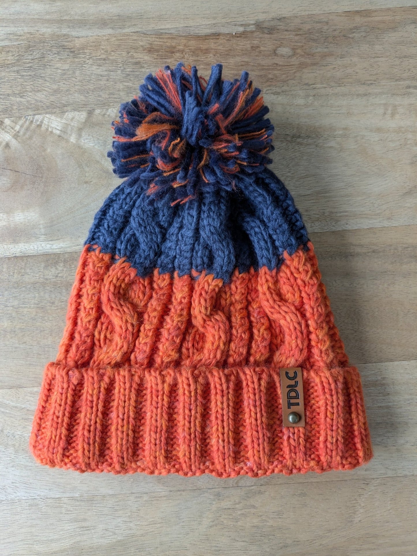 TDLC Oranje Bobble Hat Headwear - Retro Peloton