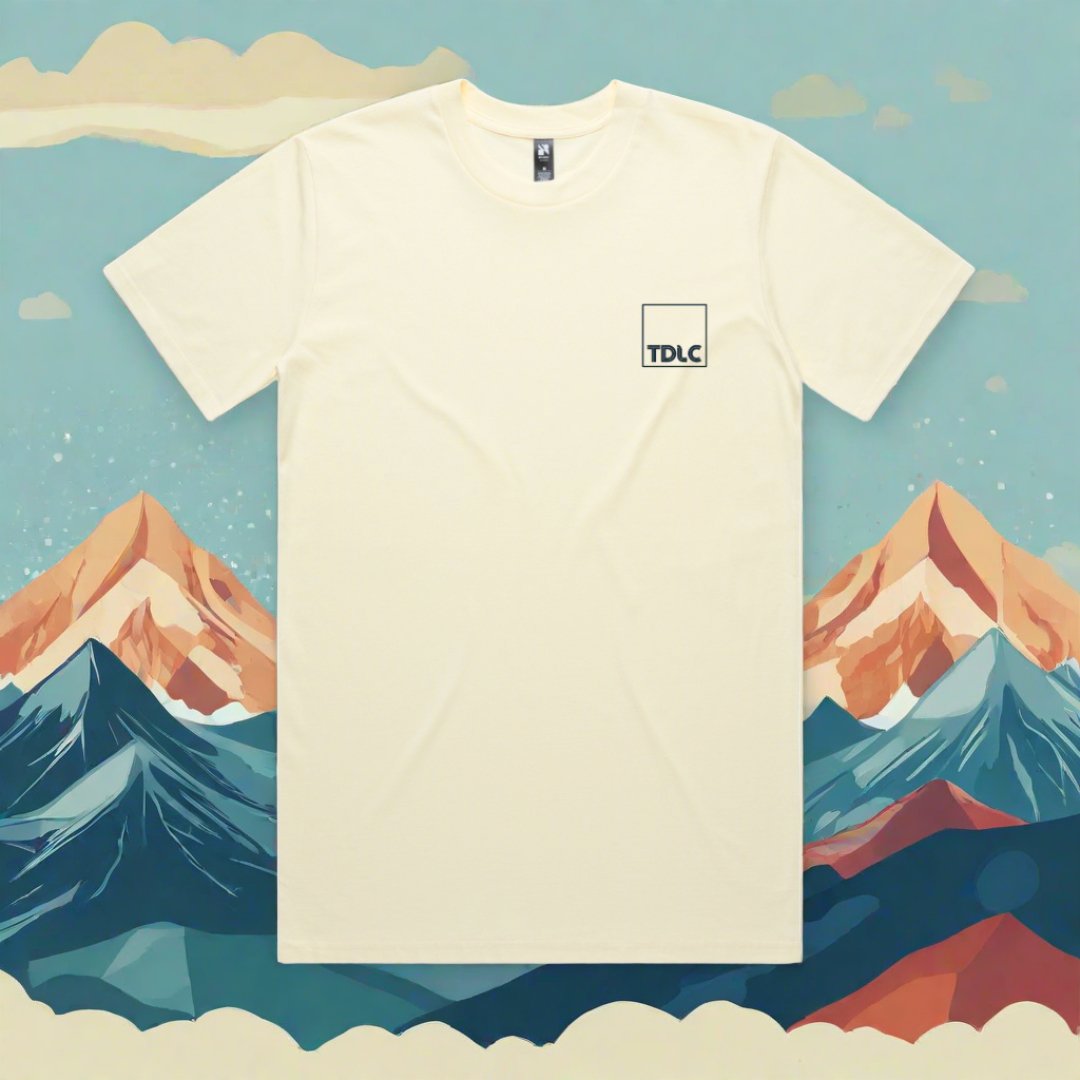 TDLC Short Sleeve T-shirt Branded T-shirt- Retro Peloton