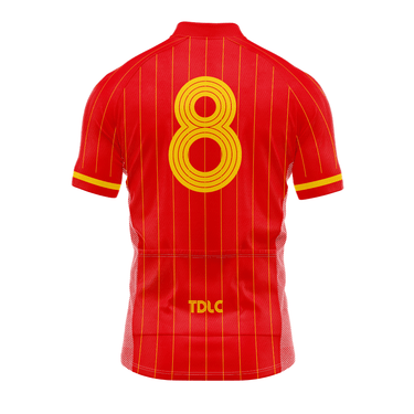 TDLC Spain 2006 - Xavi 8 Retro Cycling Jersey Cycling Jersey- Retro Peloton