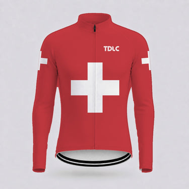 TDLC Switzerland Retro Cycling Jersey Retro Cycling Jersey- Retro Peloton