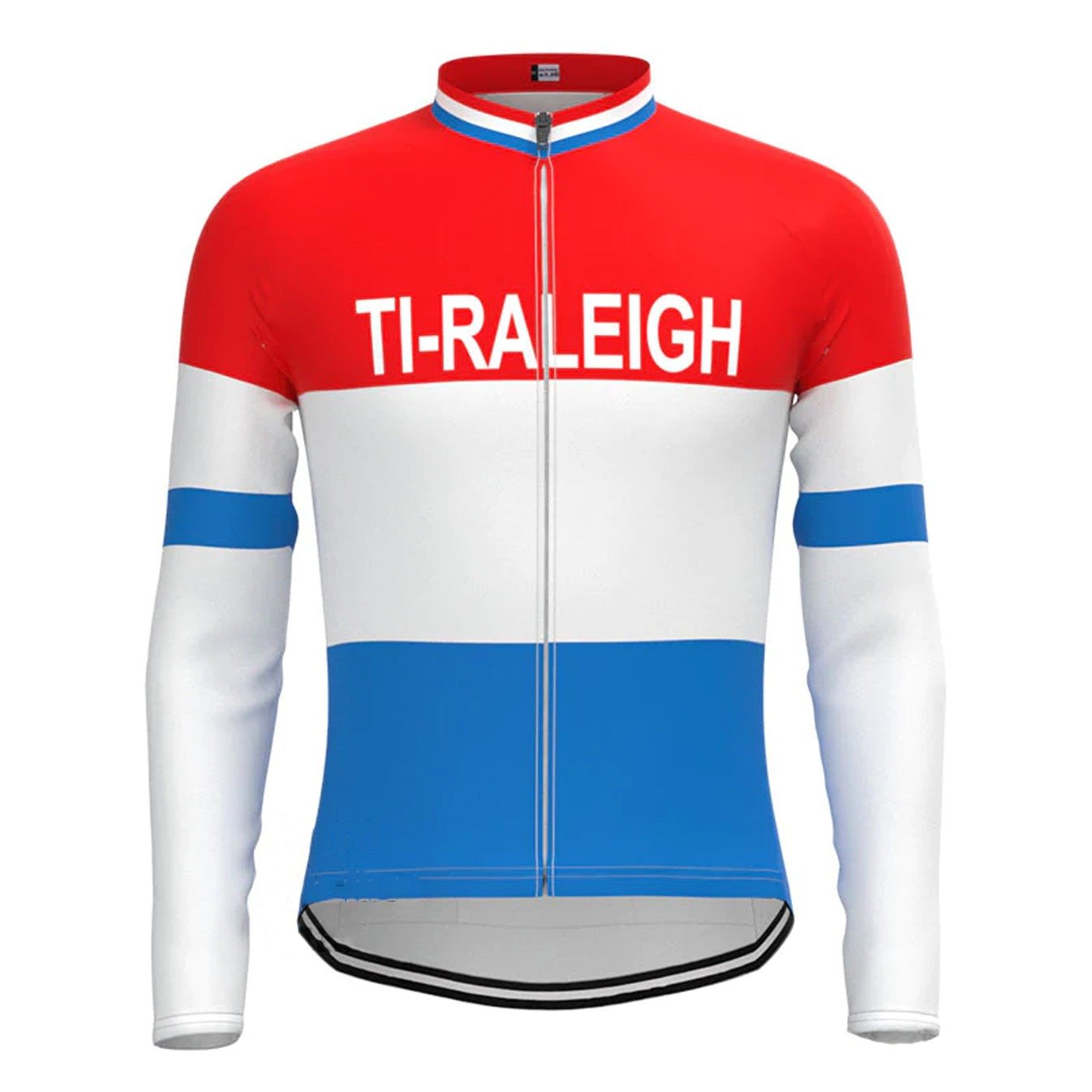 TI Raleigh Retro Cycling Jersey (with Fleece Option) Retro Cycling Jersey - Retro Peloton