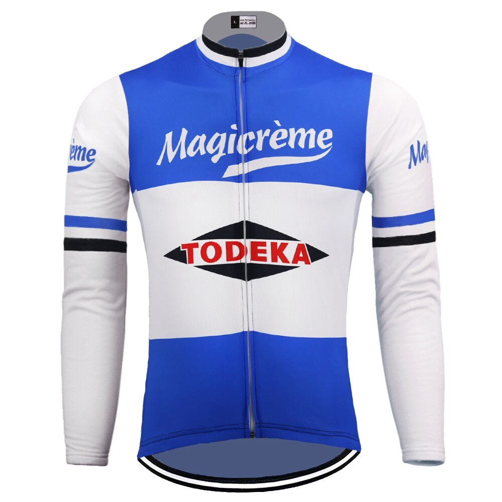 Todeka Magicreme Retro Cycling Jersey (with Fleece Option) Retro Cycling Jersey - Retro Peloton