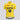 1989 Tour de France Yellow jersey Super U - Fignon - Short sleeve front