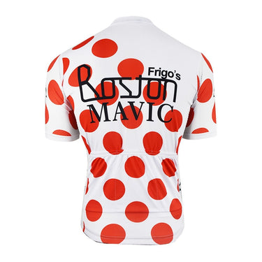 Tour De France King of the Mountains Jersey 1981 Retro Cycling Jersey - Retro Peloton