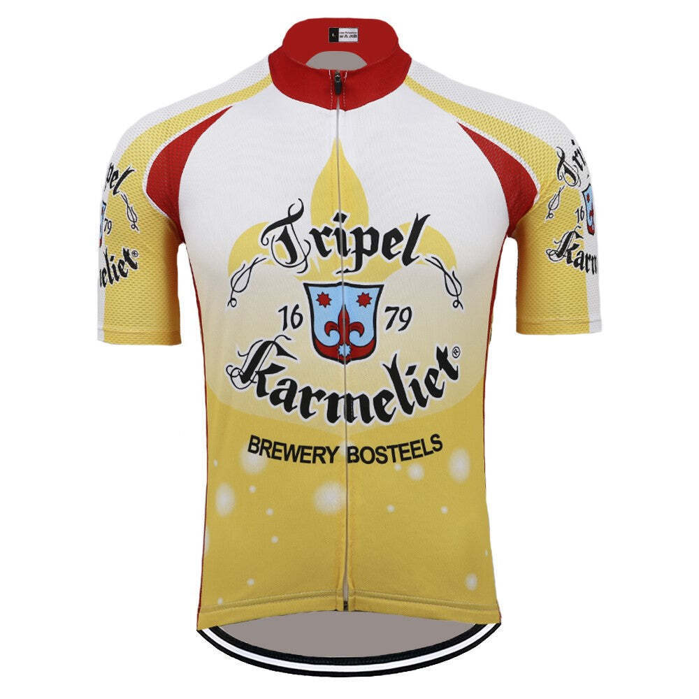 Triple Karmeliet Beer Retro Cycling Jersey Retro Cycling Jersey - Retro Peloton