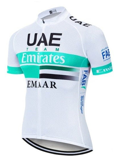 UAE Emirates Cycling Team Jersey Set Retro Cycling Set- Retro Peloton