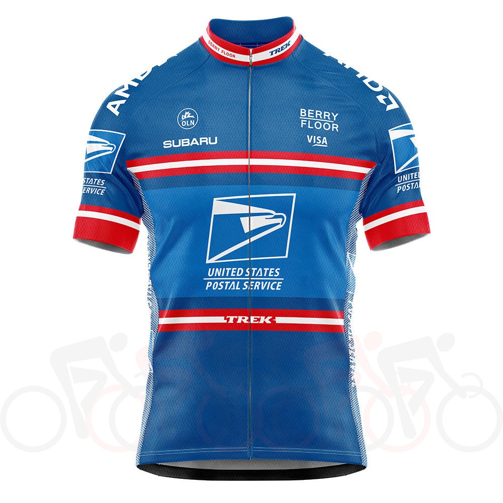 United States Postal Service Retro Cycling Jersey Retro Cycling Jersey - Retro Peloton