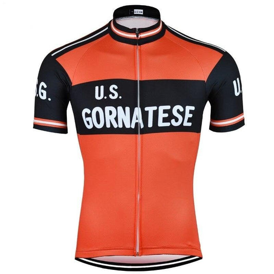 U.S. Gornatese Retro Cycling Jersey Retro Cycling Jersey - Retro Peloton