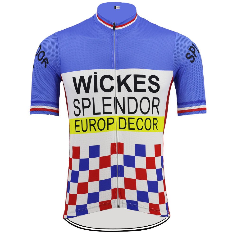 Wickes Splendor Europ Decor 1981 Retro Cycling Jersey Retro Cycling Jersey - Retro Peloton