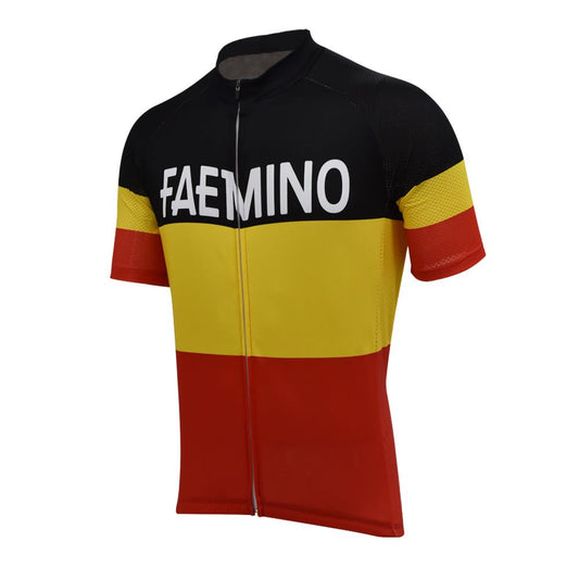 1970 Faemino Belgian Champion Retro Cycling Jersey - Merckx Retro Cycling Jersey- Retro Peloton