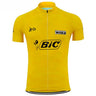 1973 Luis Ocana Tour De France Yellow Jersey Retro Cycling Jersey- Retro Peloton