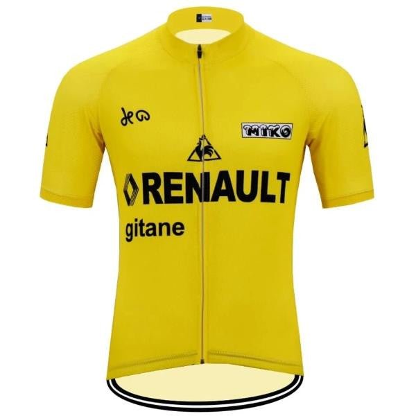 1978 Tour de France Yellow Jersey Retro Cycling Jersey- Retro Peloton