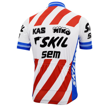 1985 Skil Sem Retro Cycling Jersey - Kelly Retro Cycling Jersey- Retro Peloton