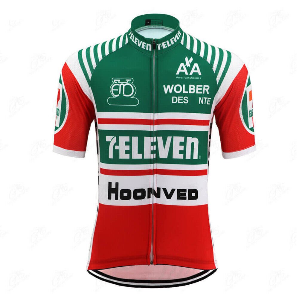 7-Eleven retro team jersey Retro Cycling Jersey- Retro Peloton