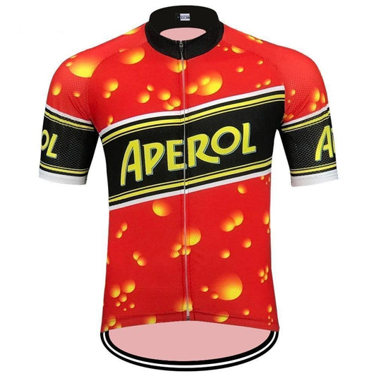 Aperol Retro Cycling Jersey Retro Cycling Jersey- Retro Peloton