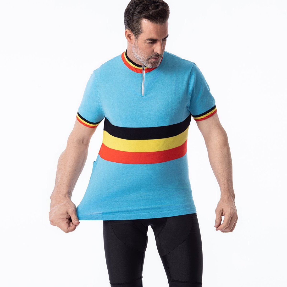 Maillot Cycliste Vintage KAS en Laine Mérinos – Style Rétro – Vintage Maillot Cycliste Vintage KAS en Laine Mérinos – Style Rétro – Vintage