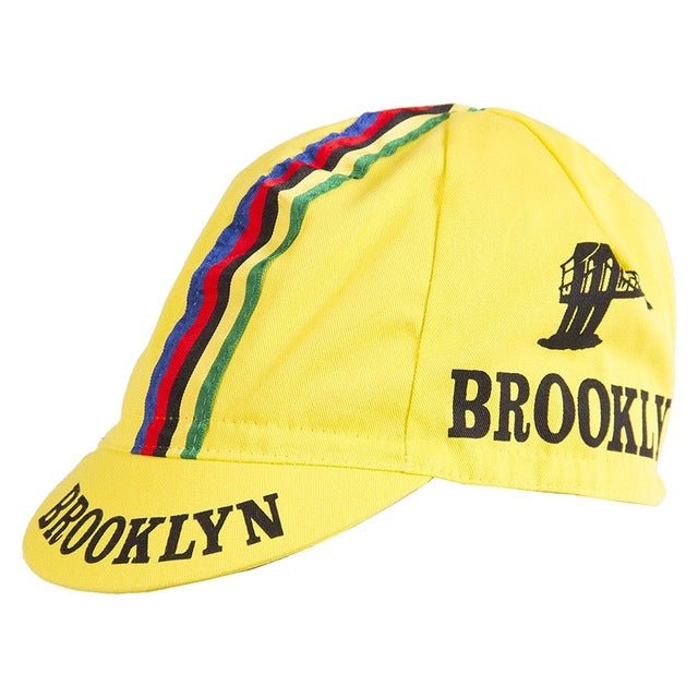 Brooklyn Retro Team Cycling Cap Retro Cycling Caps- Retro Peloton