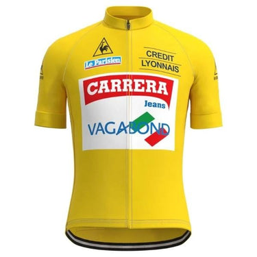 Carrera Jeans 1987 Tour de France Retro Cycling Jersey Set Retro Cycling Set - Retro Peloton
