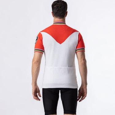 Faemino Deluxe Merino Wool Retro Cycling Jersey Retro Wool Cycling Jersey- Retro Peloton