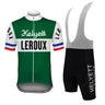 Helyett Leroux Retro Cycling Jersey Set Retro Cycling Set - Retro Peloton