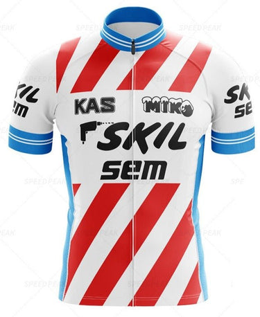 KAS Skil Sem Retro Cycling Jersey Set Retro Cycling Set - Retro Peloton