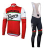 La Casera - Bahamontes Retro Cycling Jersey Long Set Retro Cycling Set - Retro Peloton