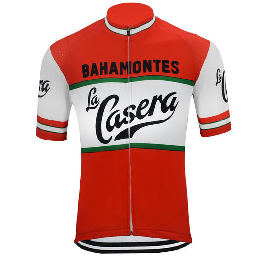 La Casera-Bahamontes Retro Cycling Jersey Retro Cycling Jersey- Retro Peloton