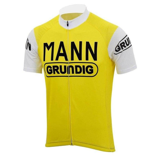 Mann Grundig retro jersey Retro Cycling Jersey- Retro Peloton