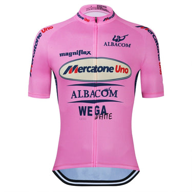 Mercatone Uno Albacom Retro Cycling Jersey Set Retro Cycling Set - Retro Peloton