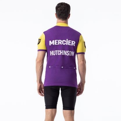 Mercier Hutchinson Deluxe Merino Wool Retro Cycling Jersey Retro Wool Cycling Jersey- Retro Peloton