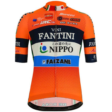 Nippo Vini Fantini Cycling Team Jersey Set Retro Cycling Set - Retro Peloton