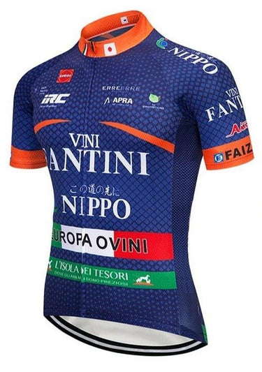 Nippo Vini Fantini Cycling Team Jersey Set Retro Cycling Set - Retro Peloton