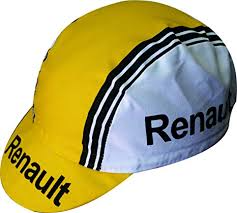 Casquette de cyclisme rétro Renault Gitane 