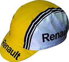 Renault Gitane Retro Cycling Cap, back view