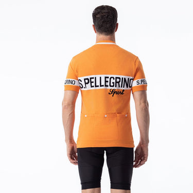 San Pellegrino Deluxe Merino Wool Retro Cycling Jersey Retro Wool Cycling Jersey- Retro Peloton