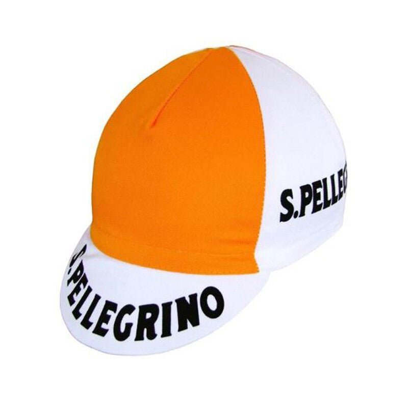 San Pellegrino Retro Cycling Cap Retro Cycling Caps- Retro Peloton