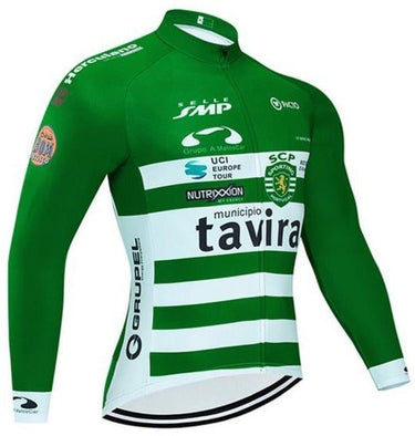 Sporting - Tavira Cycling Jersey Long Set (With Fleece Option) Retro Cycling Set - Retro Peloton