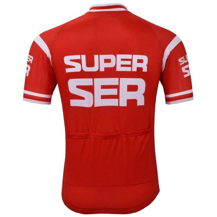 Super Ser Retro Cycling Jersey Retro Cycling Jersey- Retro Peloton