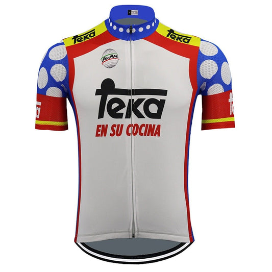 Teka retro cycling jersey Retro Cycling Jersey- Retro Peloton