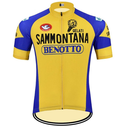 Maillot ciclista Gelati Sammontana Benotto Retro 