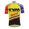 TVM Sanyo retro team jersey 1991 Retro Cycling Jersey- Retro Peloton