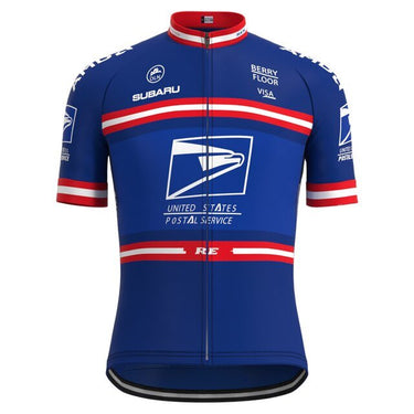 US Postal Service Short Sleeve Pro Cycling Team Jersey Set Retro Cycling Set - Retro Peloton
